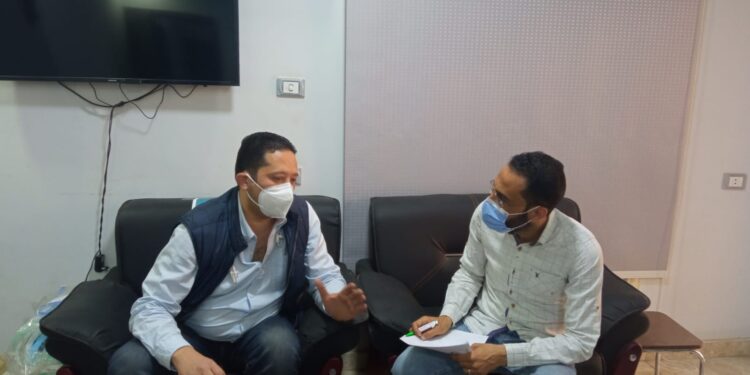 الدكتور هيثم محي الدين رشوان الأمين المساعد لنقابة الاطباء بسوهاج