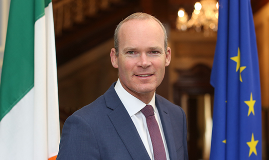 وزير الخارجية الأيرلندي ـ سيمون كوفيني