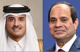 الرئيس السيسي ـ أمير قطر