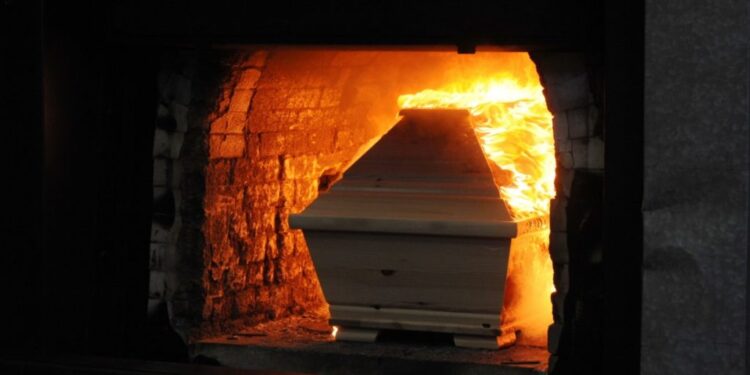 حرق جثة سيدة - أرشيفية