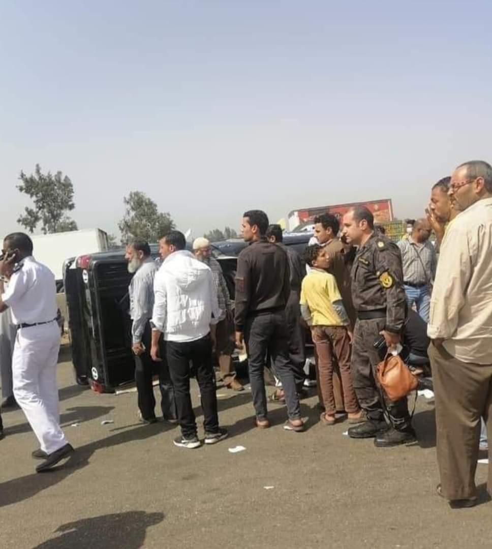 عاجل: انقلاب سيارة شرطة على طريق طنطا كفر الشيخ وأنباء عن وجود اصابات (صور) 2