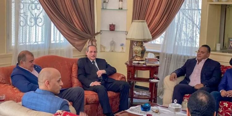 السفير المصري يقيم مأدبة غداء لبعثة الزمالك في الجزائر 1