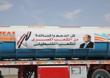 مساعدات مصرية في طريقها لقطاع غزة بتوجيه من الرئيس السيسي 2
