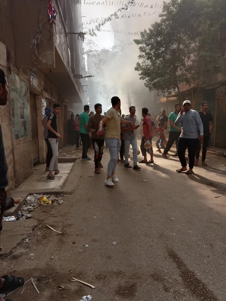 بعد تفحمة.. ننشر  صور حريق مخبز دار السلام 9