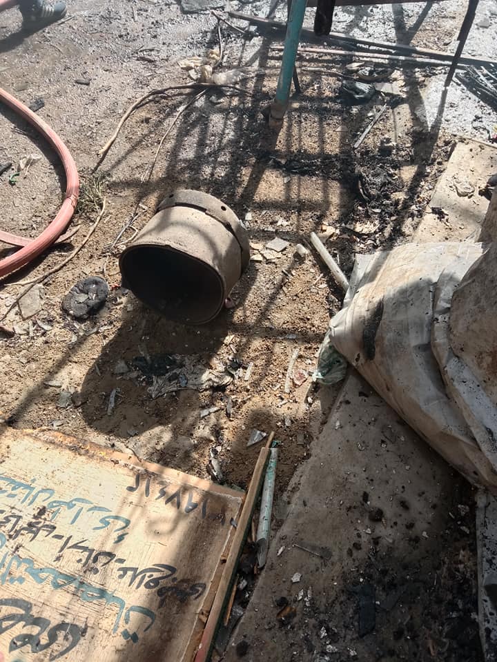 بعد تفحمة.. ننشر  صور حريق مخبز دار السلام 4