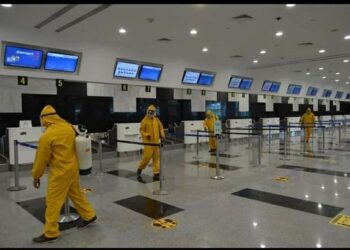 عمليات تعقيم موسعة بجميع المطارات المصرية استعدادا لعطلة عيد الفطر المبارك.