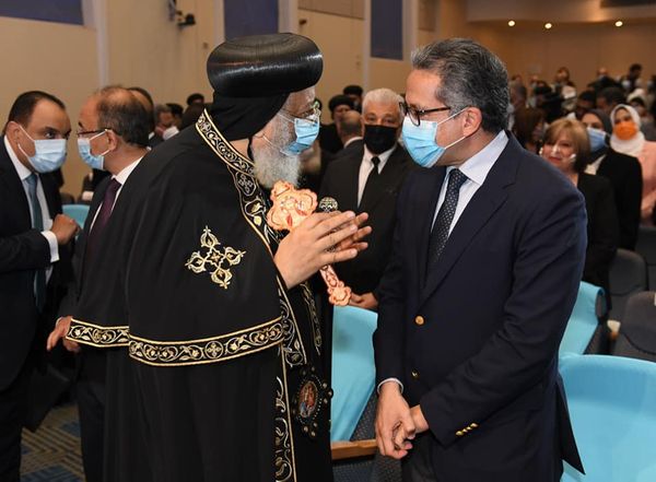 وزير السياحة والآثار يشارك في احتفالية ذكرى دخول العائلة المقدسة إلى مصر 2