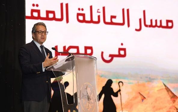 وزير السياحة والآثار يشارك في احتفالية ذكرى دخول العائلة المقدسة إلى مصر 1
