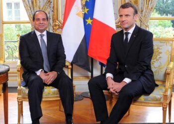 السيسي والرئيس الفرنسي