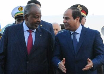 السيسي والرئيس الجيبوتي
