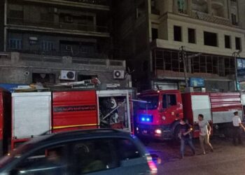 حريق داخل دار ايتام تحسين الصحة في محافظة الغربية 1
