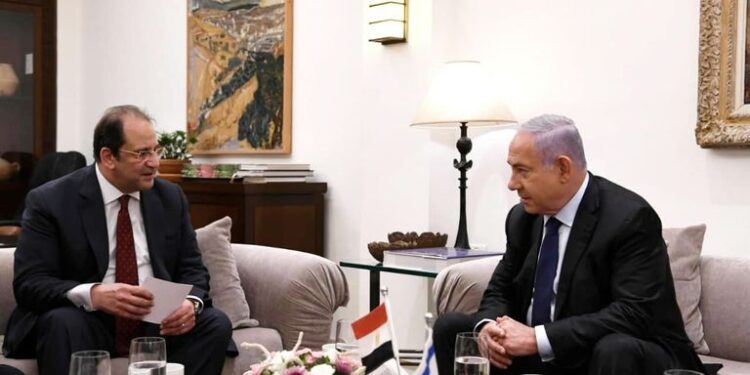 رئيس المخابرات العامة يلتقى نتنياهو