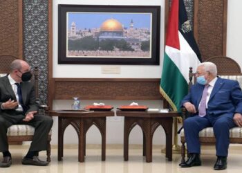 الرئيس الفلسطينى يستقبل المبعوث الامريكى