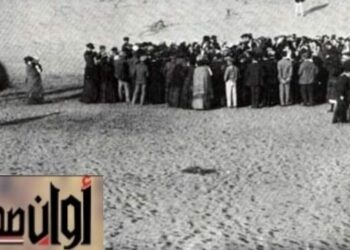 سارقو الأرض.. صورة نادرة لأول تجمع صهيوني لتأسيس تل أبيب 1