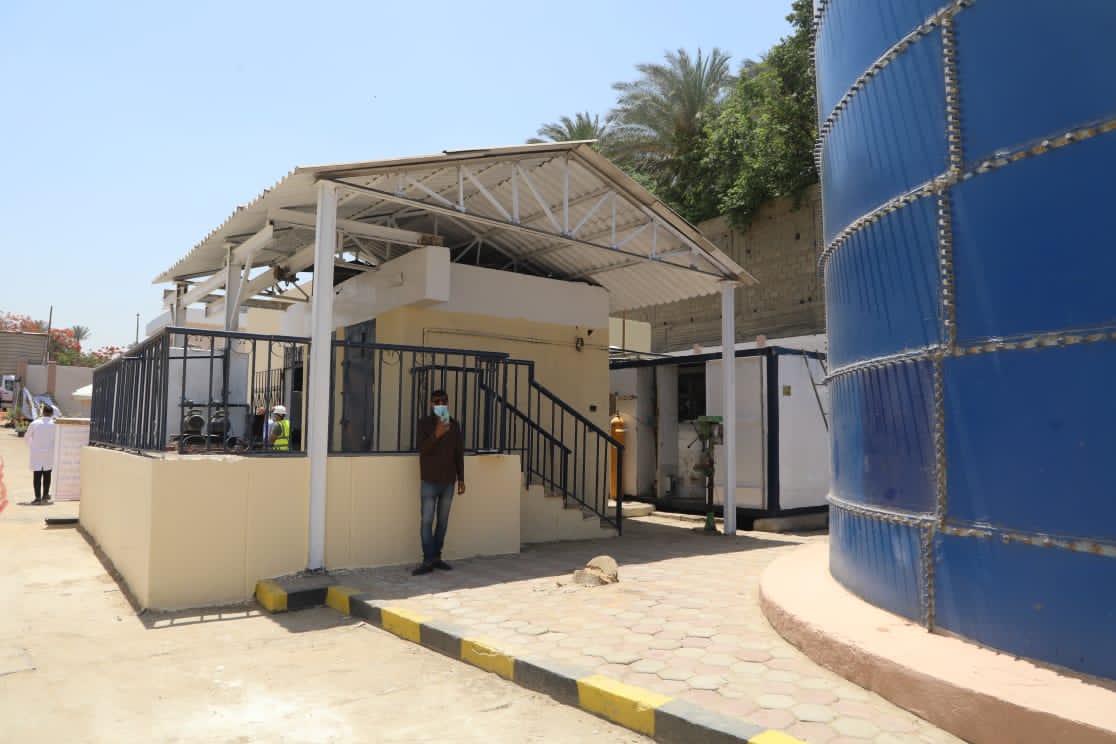 محافظ الجيزة يفتتح مشروع تأهيل محطة مياه منيل شيحة بـ مدينة أبو النمرس 7