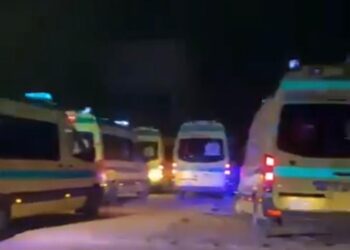 عاجل| سيارات الإسعاف المصرية تستعد لدخول غزة لنقل المصابين 2