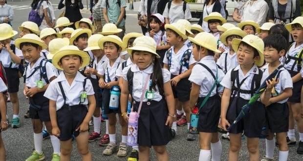 الأطفال في اليابان