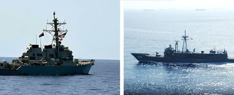 البحرية المصرية والامريكية