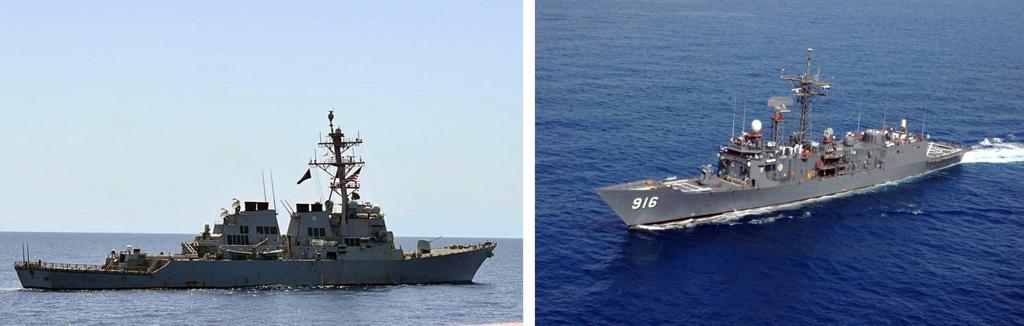 البحرية المصرية والامريكية