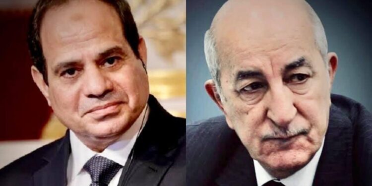 السيسي يتلقى التهنئة بعيد الفطر من الرئيس الجزائري 1