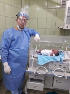 إجراء عملية ولادة قيصرية بمستشفي الحجر الصحي بالبحيرة 4