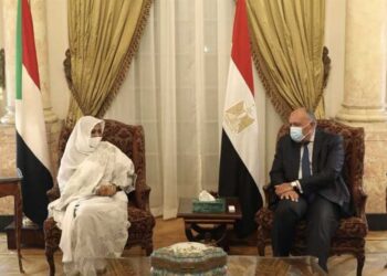 وزيرا الخارجية المصري والسودانى