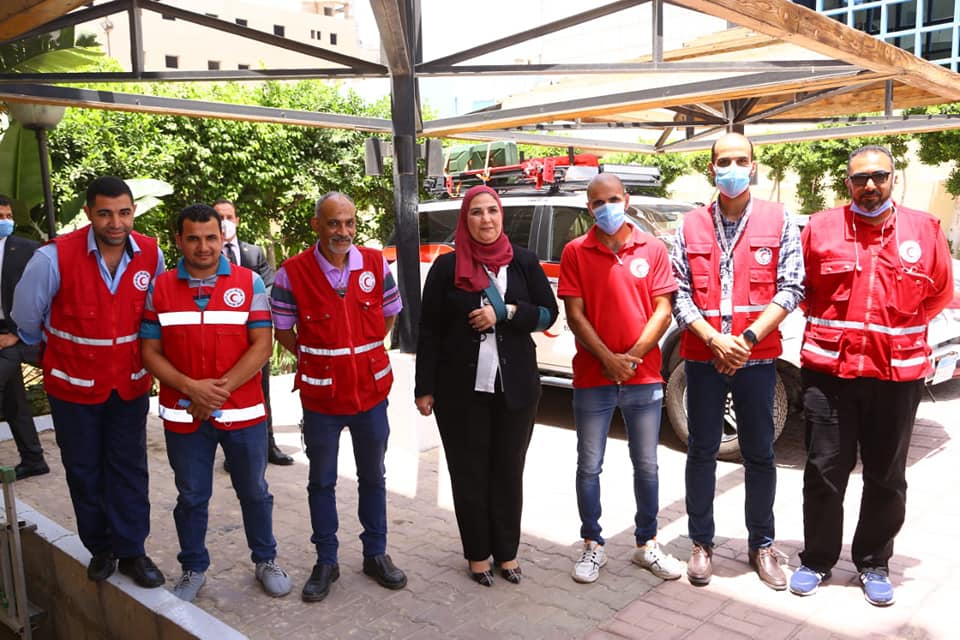 التضامن: توجيه ٦٠ طنا من المستلزمات الطبية والمعيشية وأدوات الوقاية من "كورونا" لـ قطاع غزة 4