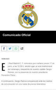 رسميًا.. سيرجيو راموس يرحل عن ريال مدريد 1