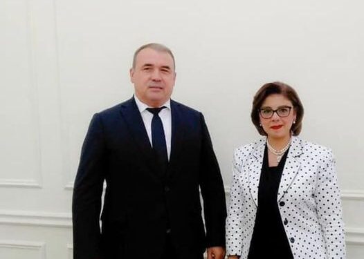 السفيرة المصرية في طشقند تلتقي بـ وزير دعم الأسرة بـ أوزبكستان 1