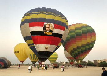 30 يونيو اليوم .. البالون الطائر يحتفل بـ الذكرى في غرب الاقصر 1