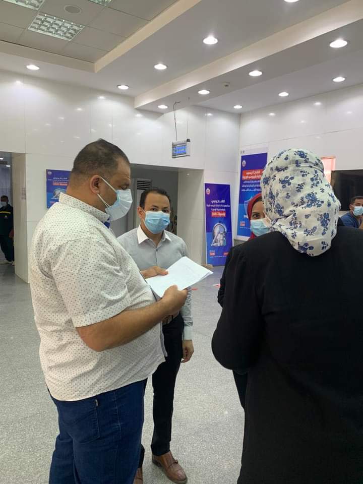 وزارة الصحة تتابع إجراءات العزل بمستشفى حميات الأقصر 4