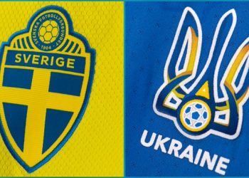 شعار منتخبي اوكرانيا والسويد