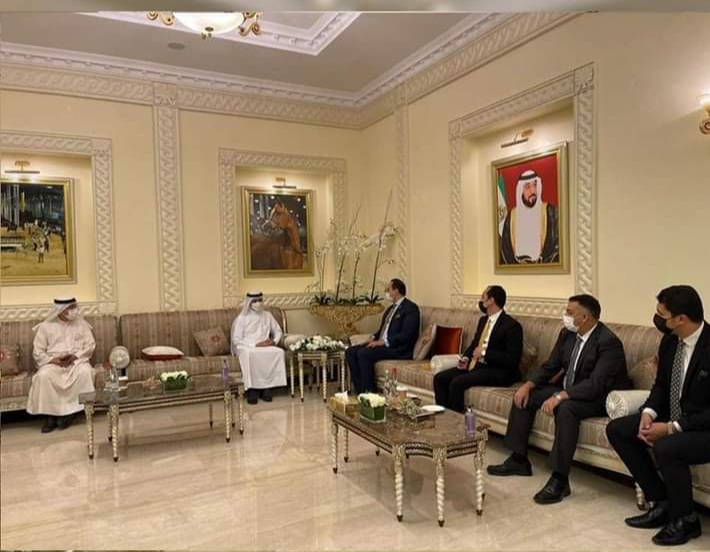 "السبكي" يلتقي رئيس صحة دبي لبحث التعاون المشترك 2