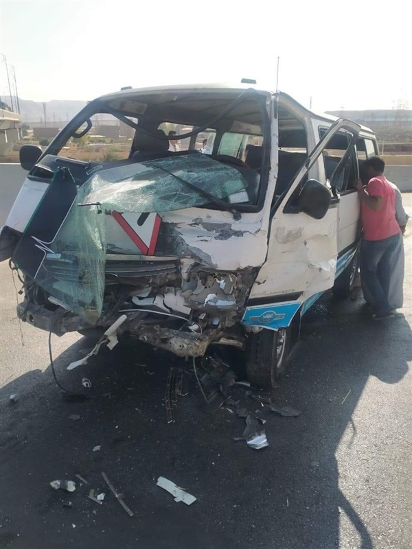 ضبط السائق المتسبب  في حادث تصادم سيارتين ميكروباص بحلوان(صور) 3