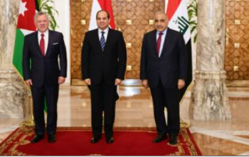 القمة الثلاثية بين مصر والأردن والعراق