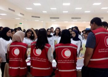 الهلال الأحمر البحريني يواصل جمع تبرعات لصالح نظيره الفلسطيني 4
