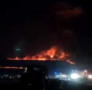 حريق البحيرة.. ماس كهربائى وراء اشتعال النيران في محطة الحاصلات الزراعية 2