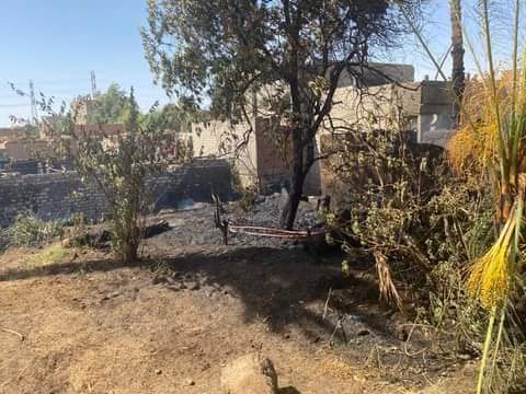 سوهاج: حريق هائل بجرجا والحماية المدنية تدفع ب 5 سيارات مطافئ 4