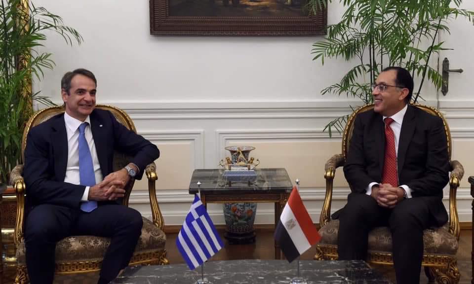 رئيسا وزراء مصر واليونان يترأسان جلسة مباحثات موسعة 1