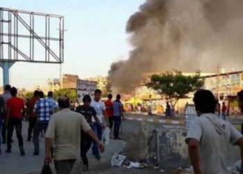 انفجار في الكاظمية العراقية شمالي العاصمة بغداد 5