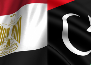 علم - مصر وليبيا