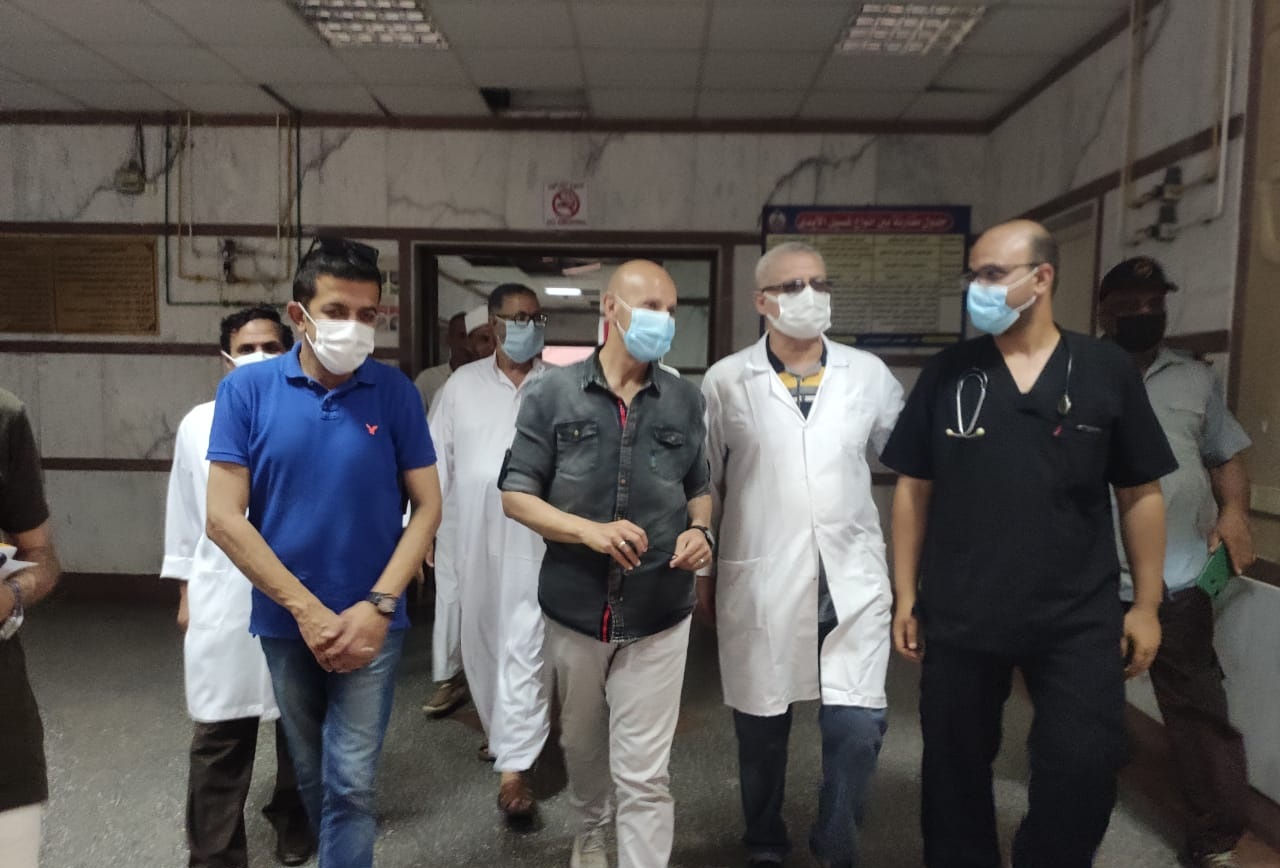 مجازاة فريق السلامة بمستشفى الحسينية