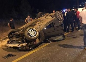 الدائرى الأوسطى يحصد الأرواح.. مصرع وإصابة 5 أشخاص فى حادث تصادم سياراتين 3