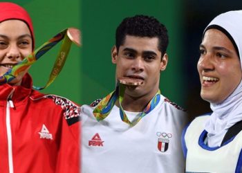 أبطال مصر الأولمبيين