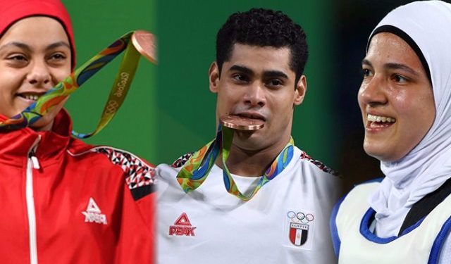 أبطال مصر الأولمبيين