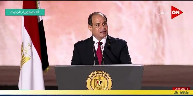 السيسي: مصر تمتلك من القوة العسكرية ما يمكنها لحماية مقدراتها 1