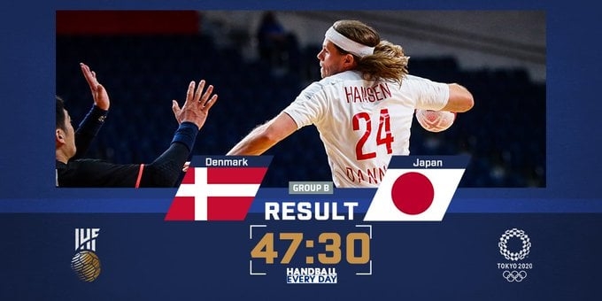 أولمبياد طوكيو 2020| الدنمارك تهزم اليابان و تتصدر مجموعة مصر  1