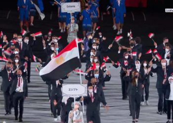طابور العرض المصري في أولمبياد طوكيو 2020
