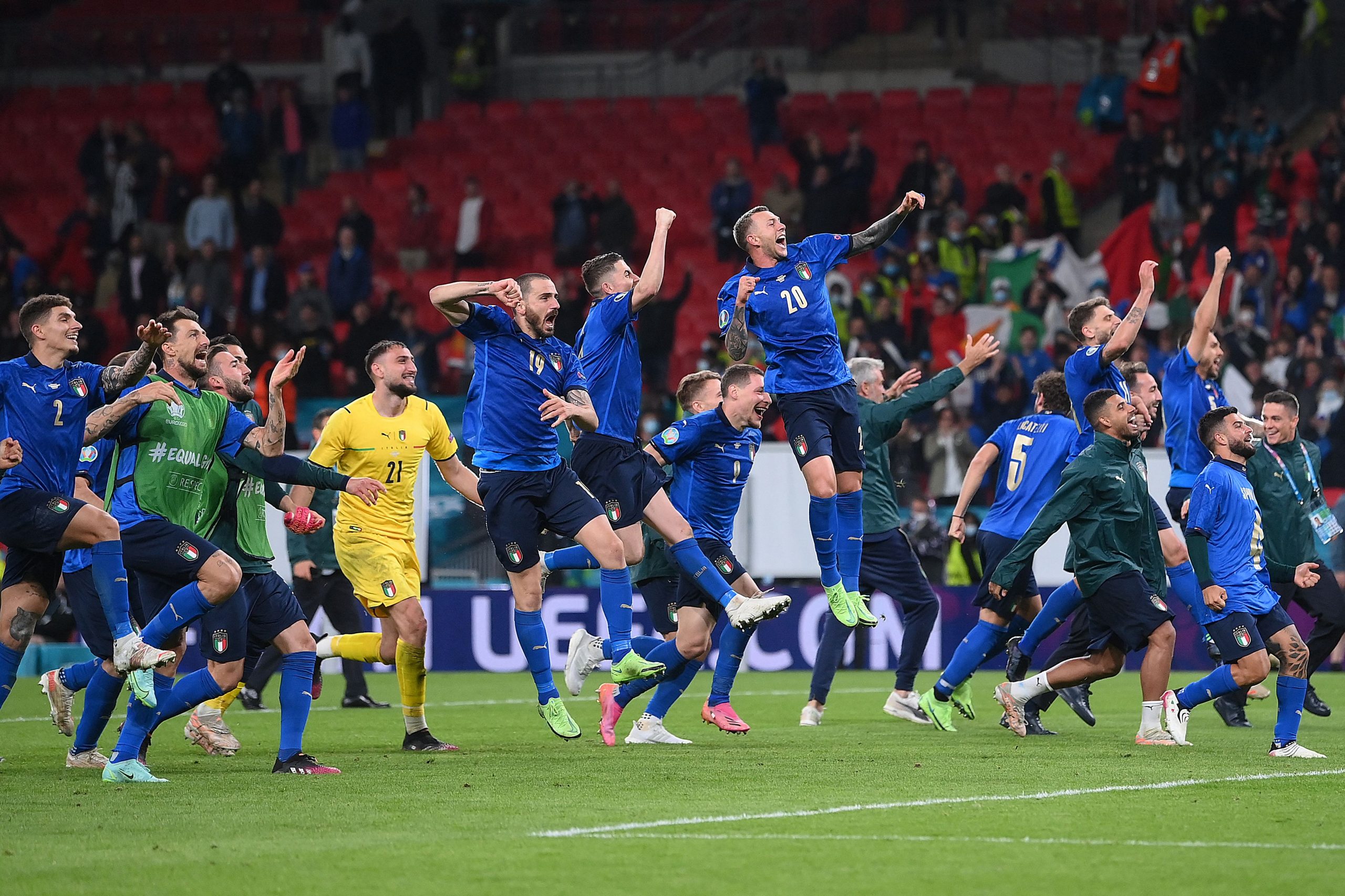 يورو 2020 أوان| التشكيل الرسمي لمنتخب ايطاليا أمام انجلترا 1