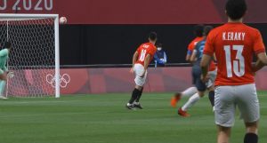الأرجنتين تسجل الهدف الأول أمام مصر 2
